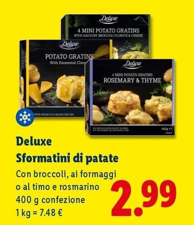 Deluxe - Sformatini Di Patate