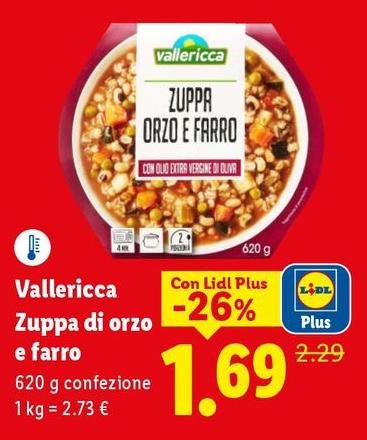 Vallericca - Zuppa Di Orzo E Farro