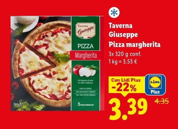 Taverna Giuseppe - Pizza Margherita