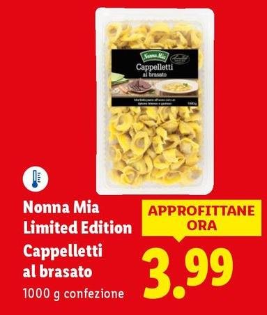Nonna Mia - Limited Edition Cappelletti Al Brasato