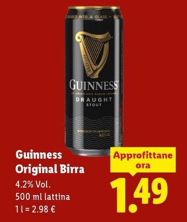 Guinness - Original Birra