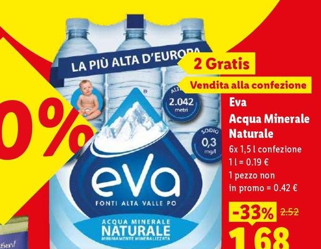 Eva - Acqua Minerale Naturale