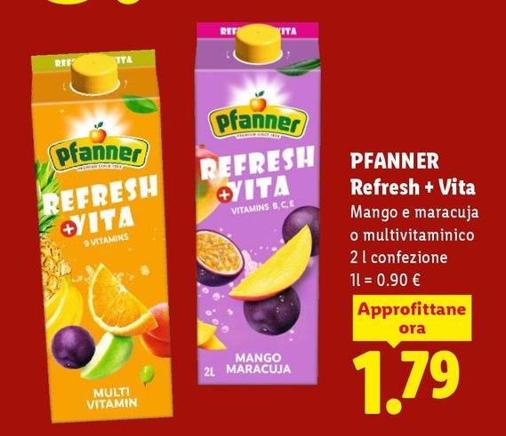 Pfanner - Refresh + Vita