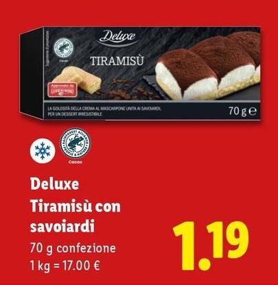 Deluxe - Tiramisù Con Savoiardi
