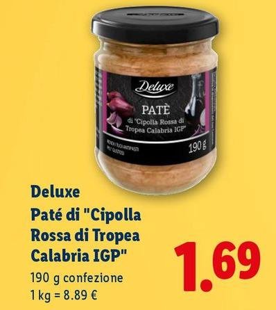 Deluxe - Paté Di "Cipolla Rossa Di Tropea Calabria IGP"