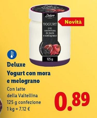 Deluxe - Yogurt Con Mora E Melograno