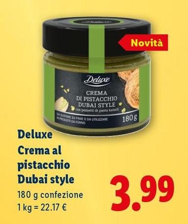 Deluxe - Crema Al Pistacchio Dubai Style