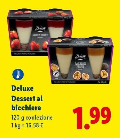 Deluxe - Dessert Al Bicchiere
