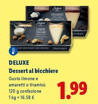 Deluxe - Dessert Al Bicchiere