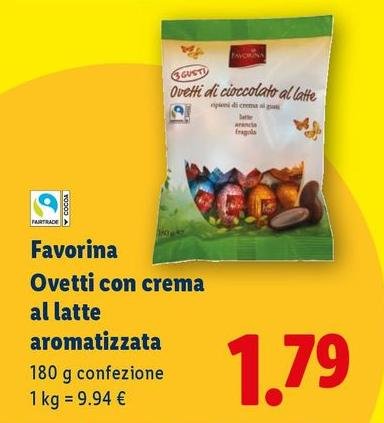 Favorina - Uovo Di Cioccolato Fondente