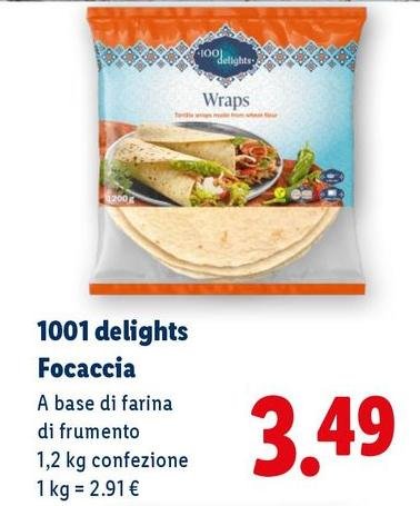 1001 Delights - Focaccia
