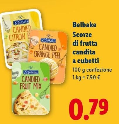 Belbake - Scorze Di Frutta Candita A Cubetti