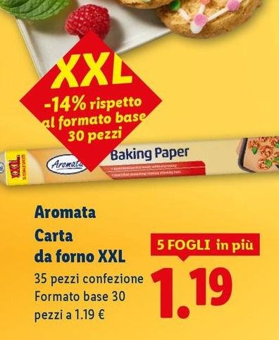 Aromata - Carta Da Forno Xxl