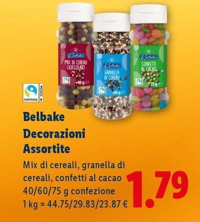 Belbake - Decorazioni Assortite