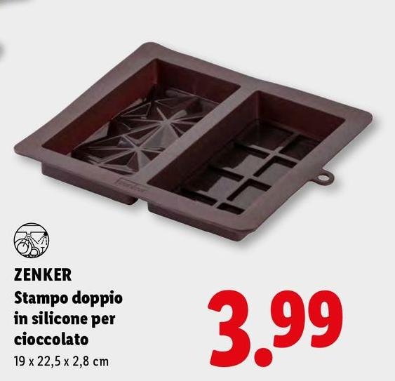 Zenker - Stampo Doppio In Silicone Per Cioccolato