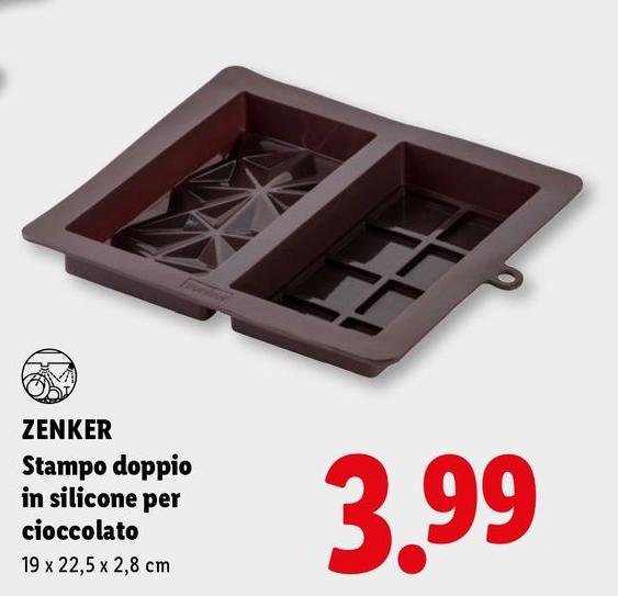 Zenker - Stampo Doppio In Silicone Per Cioccolato