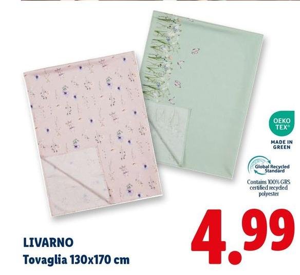Livarno - Tovaglia 130x170 Cm