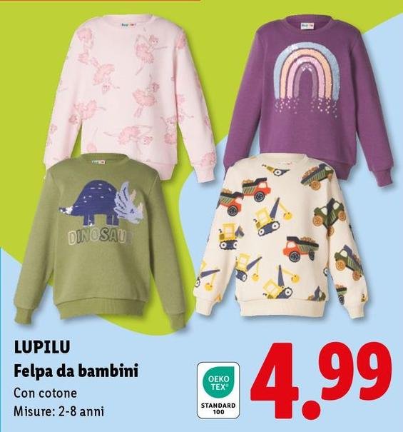 Lupilu - Felpa Da Bambini