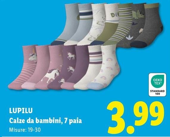 Lupilu - Calze Da Bambini, 7 Paia