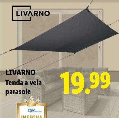 Livarno - Tenda A Vela Parasole