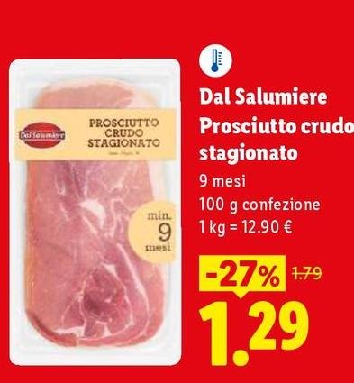 Dal Salumiere - Prosciutto Crudo Stagionato