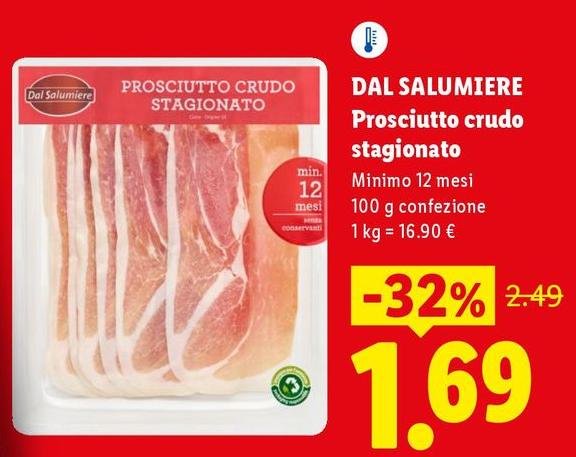 Dal Salumiere - Prosciutto Crudo Stagionato