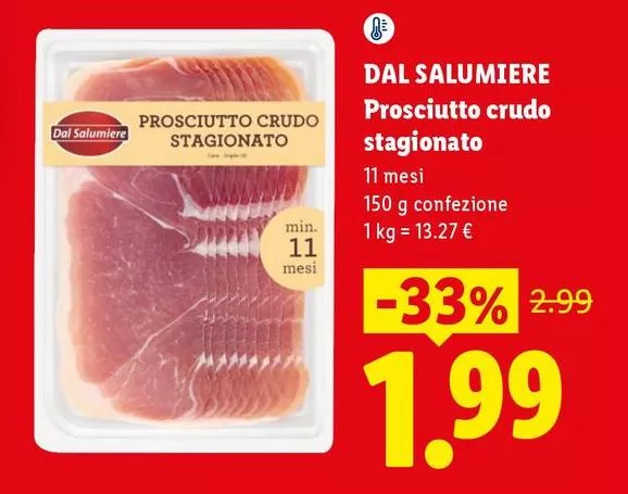 Dal Salumiere - Prosciutto Crudo Stagionato