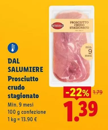 Dal Salumiere - Prosciutto Crudo Stagionato