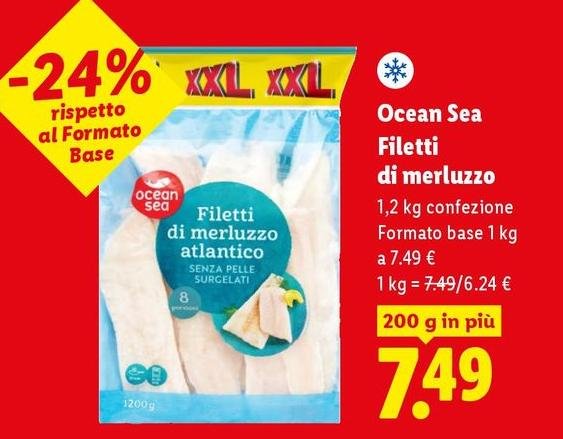 Ocean Sea - Filetti Di Merluzzo