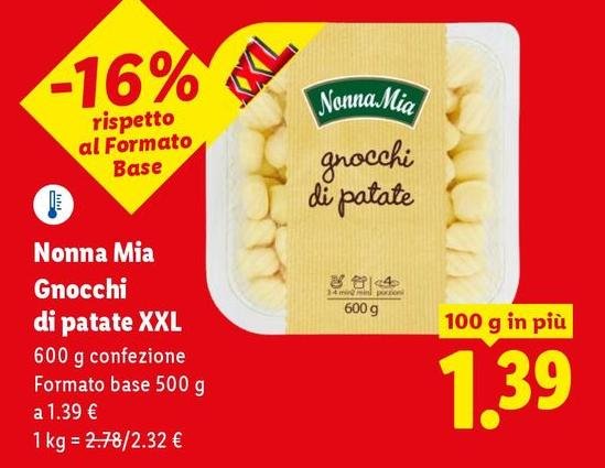 Nonna Mia - Gnocchi Di Patate Xxl