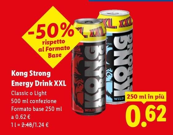 Kong Strong - Energy Drink Xxl