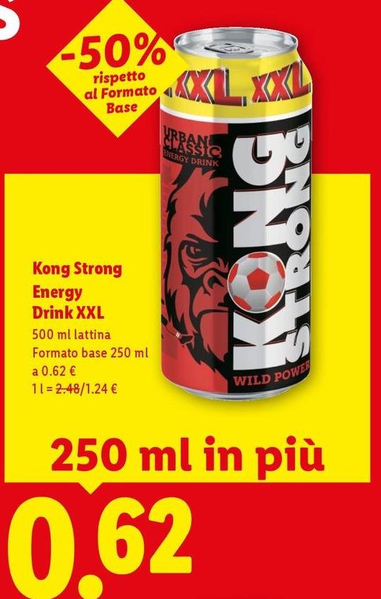 Kong Strong - Energy Drink Xxl
