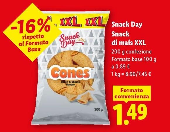 Snack Day - Snack Di Mais Xxl