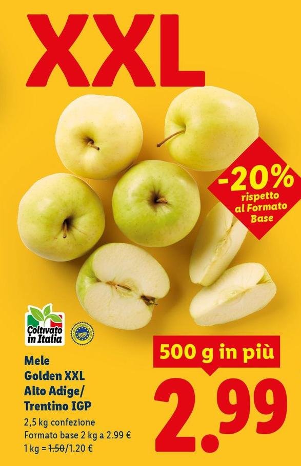 Mele Golden Xxl Alto Adige/Trentino IGP