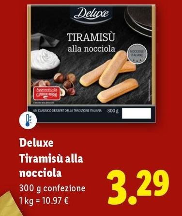 Deluxe - Tiramisù Alla Nocciola