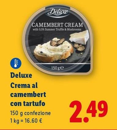 Deluxe - Crema Al Camembert Con Tartufo