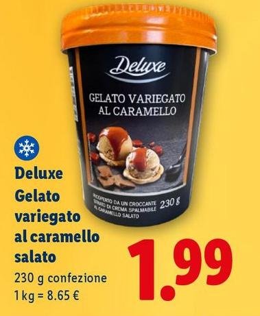 Deluxe - Gelato Variegato Al Caramello Salato