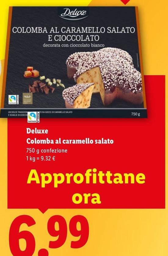 Deluxe - Colomba Al Caramello Salato