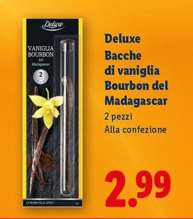 Deluxe - Bacche Di Vaniglia Bourbon Del Madagascar