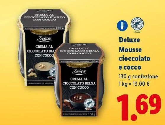 Deluxe - Mousse Cioccolato E Cocco