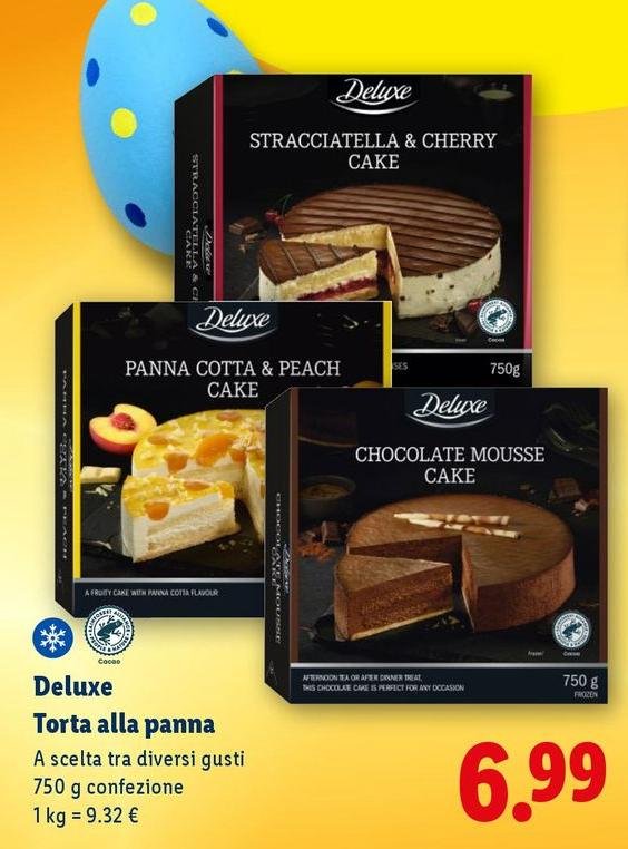 Deluxe - Torta Alla Panna