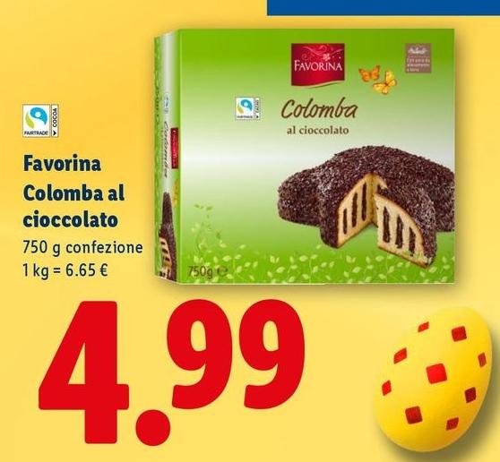 Favorina - Colomba Al Cioccolato