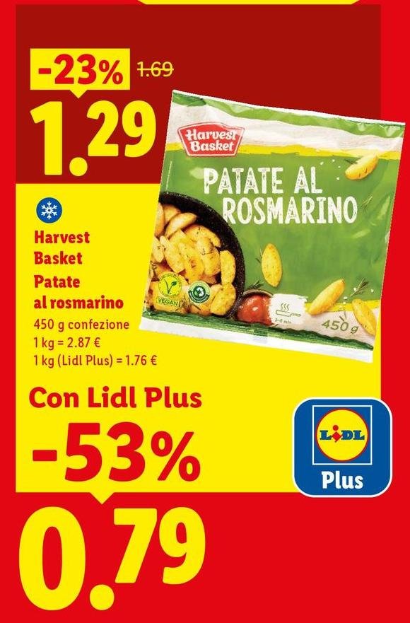 Harvest Basket - Patate Al Rosmarino