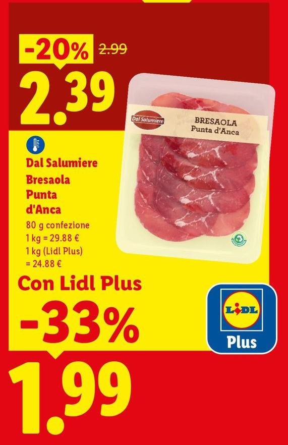 Dal Salumiere - Bresaola Punta D'Anca