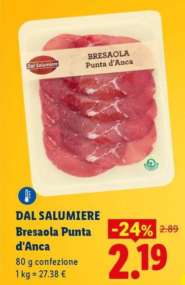 Dal Salumiere - Bresaola Punta D'Anca