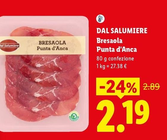 Dal Salumiere - Bresaola Punta D'Anca