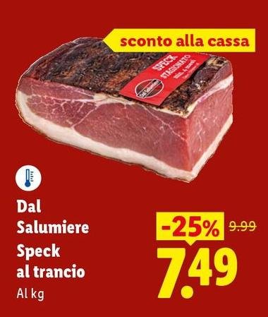 Dal Salumiere - Speck Al Trancio