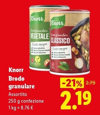 Knorr - Brodo Granulare