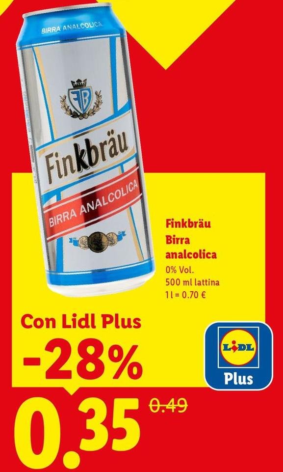 Finkbrau - Birra Analcolica
