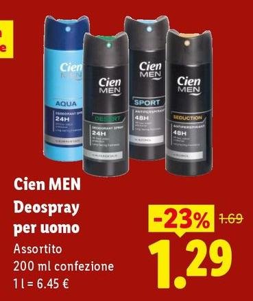 Cien Men - Deospray Per Uomo